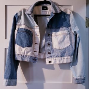BDG color block denim jacket